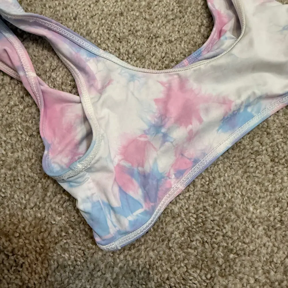 Frankie's Bikinis XS Funfetti twenty five swim bikini top SW 2918